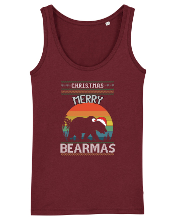 Merry Bearmas Burgundy