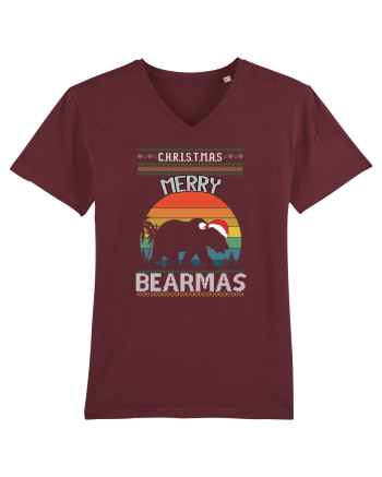 Merry Bearmas Burgundy