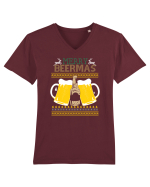 Merry Beermas Tricou mânecă scurtă guler V Bărbat Presenter