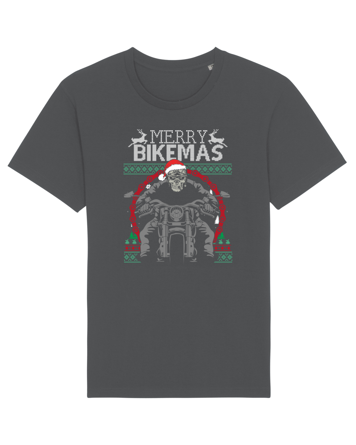 Tricou mânecă scurtă Unisex Rocker Anthracite