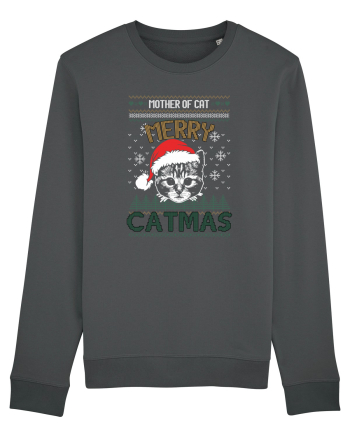 Merry Catmas Mother Of Cat Anthracite
