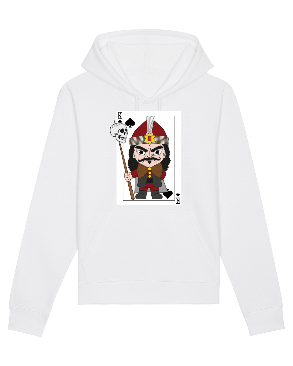 Hanorac Unisex Drummer White