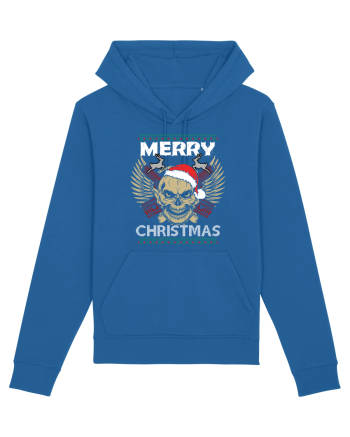 Merry Christmas Riders Royal Blue