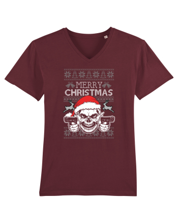 Merry Christmas Yall Burgundy