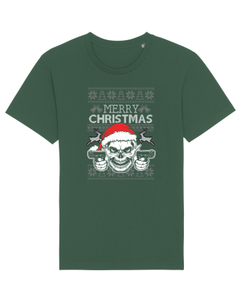 Merry Christmas Yall Bottle Green