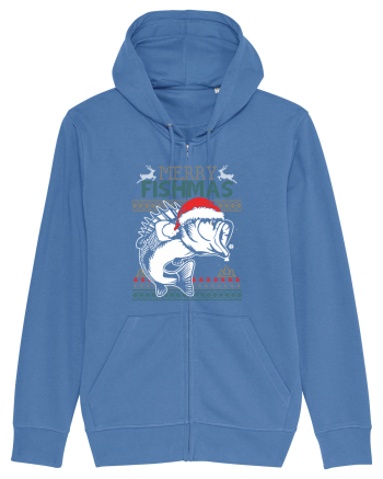 Merry Fishmas Bright Blue