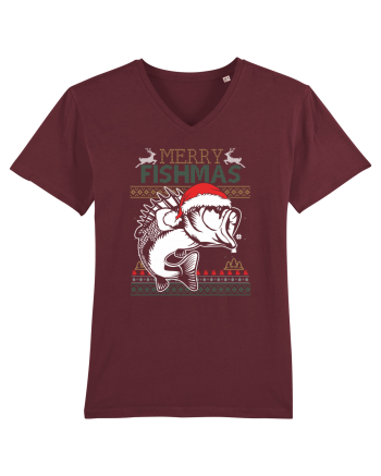 Merry Fishmas Burgundy
