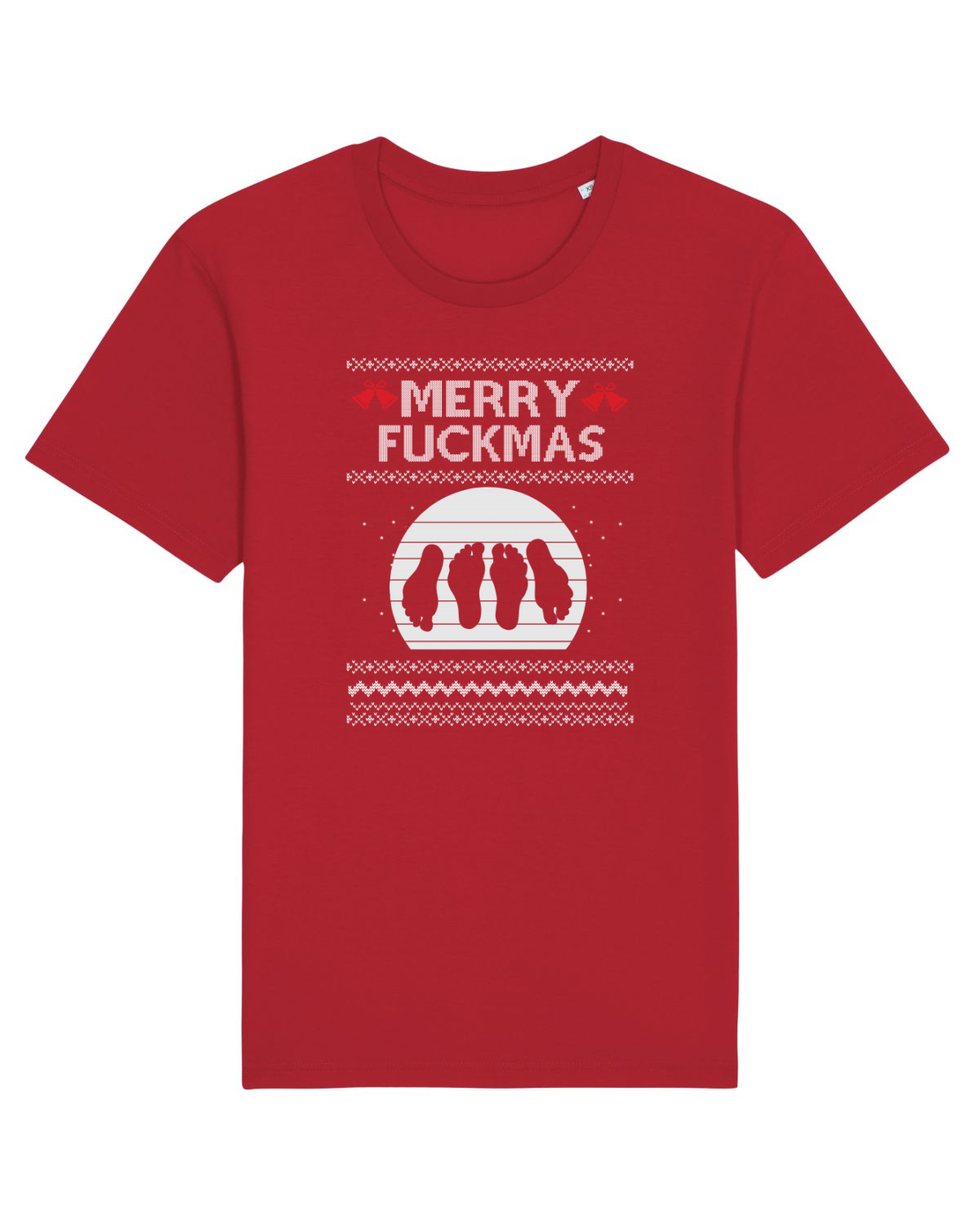 Tricou mânecă scurtă Unisex Rocker Red