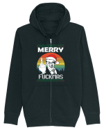 Merry Fuckmas Hanorac cu fermoar Unisex Connector