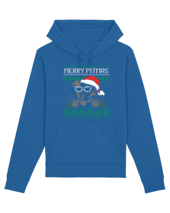 Merry Pitmas Royal Blue