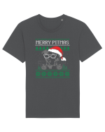 Merry Pitmas Tricou mânecă scurtă Unisex Rocker