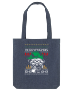 Merry Pugmas Sacoșă textilă