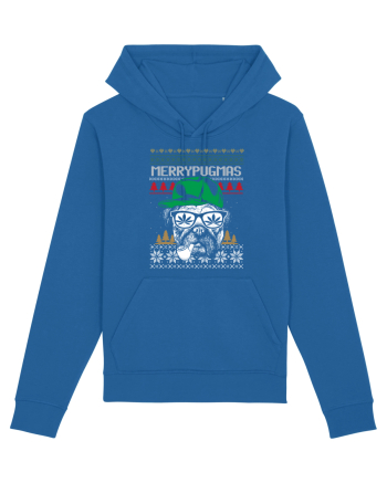 Merry Pugmas Royal Blue