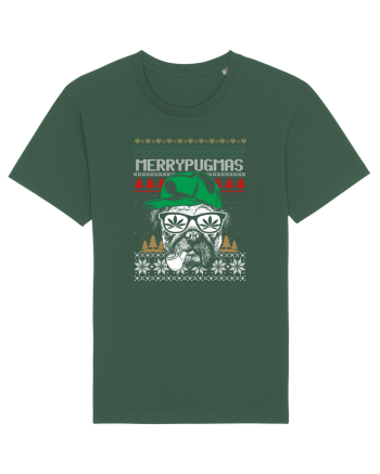 Merry Pugmas Bottle Green
