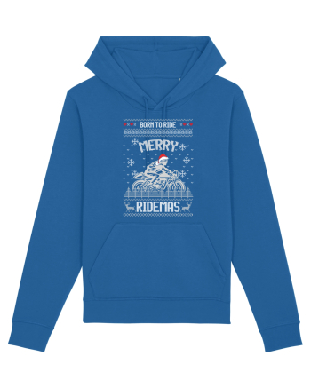 Merry Ridemas Born To Ride Royal Blue