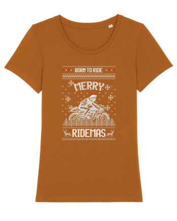 Merry Ridemas Born To Ride Roasted Orange