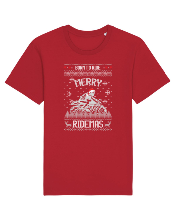 Merry Ridemas Born To Ride Red