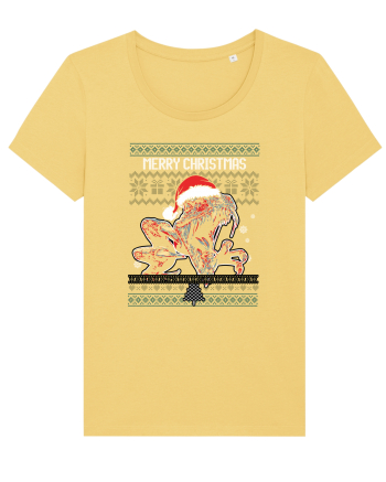 Merry Roar Christmas Angry Dinosaur Jojoba