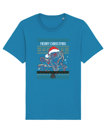 Merry Roar Christmas Angry Dinosaur Azur