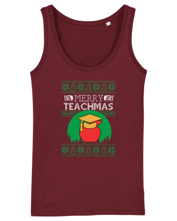 Merry Teachmas Burgundy