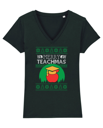 Merry Teachmas Black