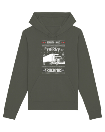 Merry Truckmas Born To Work Khaki