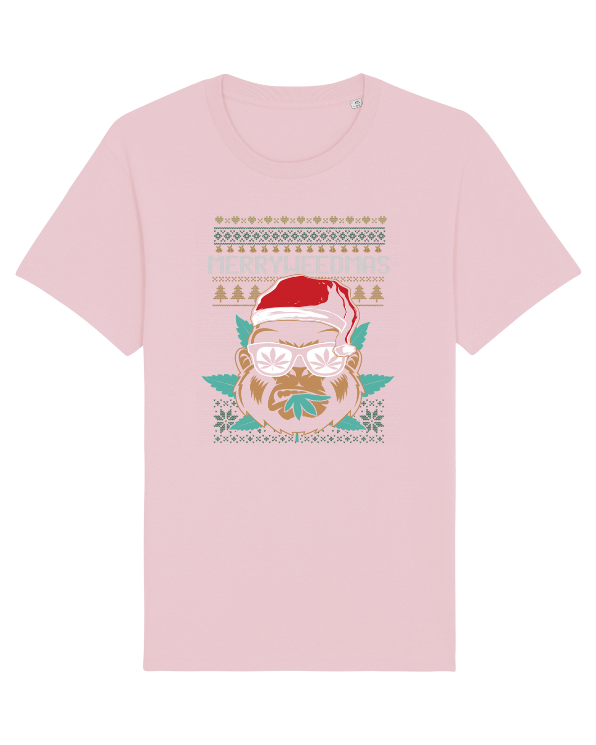 Tricou mânecă scurtă Unisex Rocker Cotton Pink