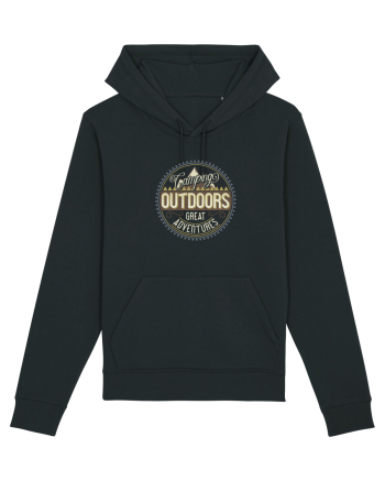 Camping Outdoors Great Adventures Black