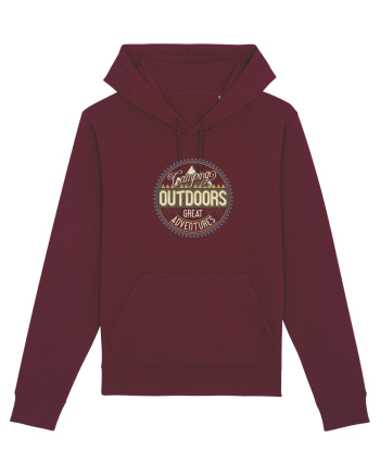 Camping Outdoors Great Adventures Burgundy