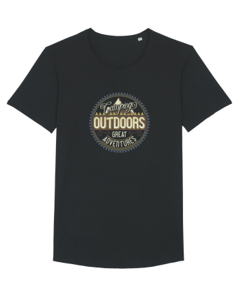 Camping Outdoors Great Adventures Black