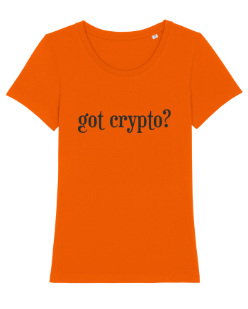 Got Crypto? Bright Orange