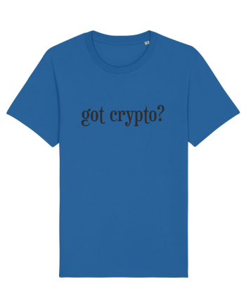 Got Crypto? Royal Blue