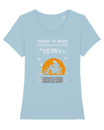 Riders Make Christmas Great Again Sky Blue
