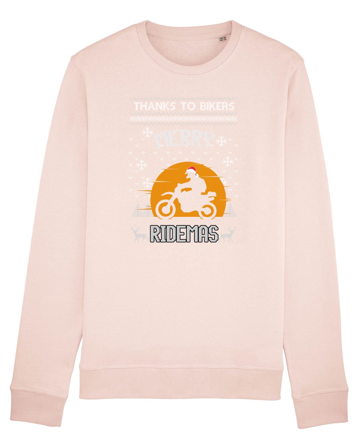 Bluză mânecă lungă Unisex Rise Candy Pink