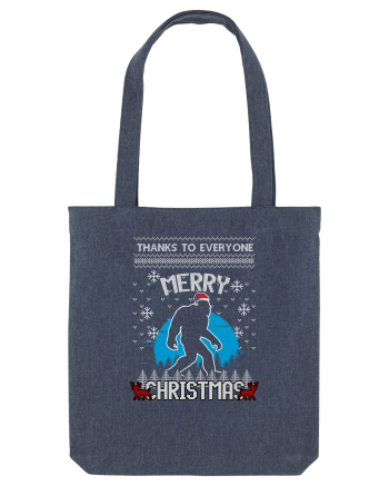 Thanks To Everyone Merry Christmas Bigfoot Midnight Blue