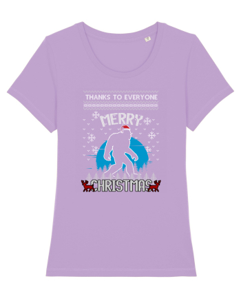 Thanks To Everyone Merry Christmas Bigfoot Lavender Dawn