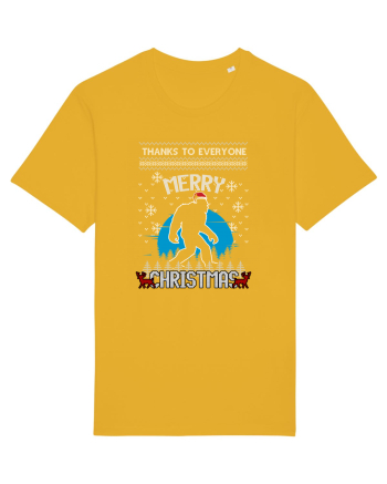 Thanks To Everyone Merry Christmas Bigfoot Spectra Yellow