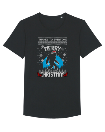 Thanks To Everyone Merry Christmas Bigfoot Black