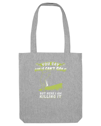 Girls love golf Heather Grey