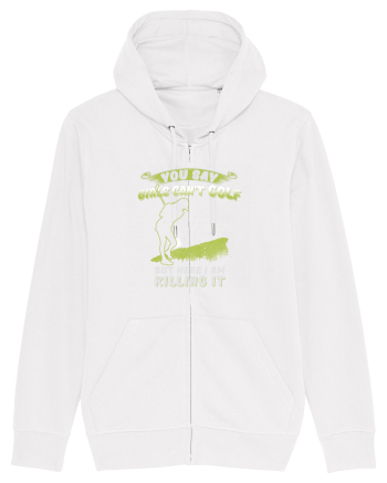 Girls love golf White