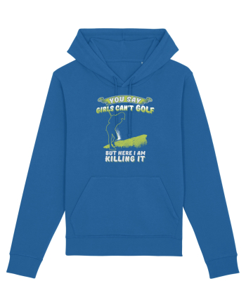 Girls love golf Royal Blue