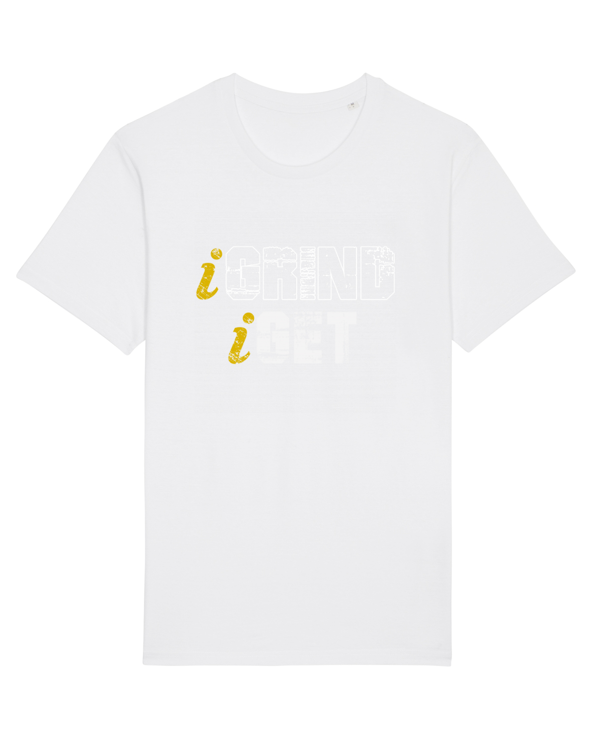 Tricou mânecă scurtă Unisex Rocker White