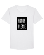 Friday Please Vineri Va rog! Tricou mânecă scurtă guler larg Bărbat Skater