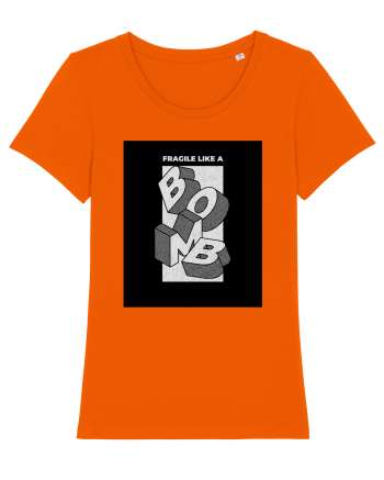 Fragile Like A Bomb Bright Orange