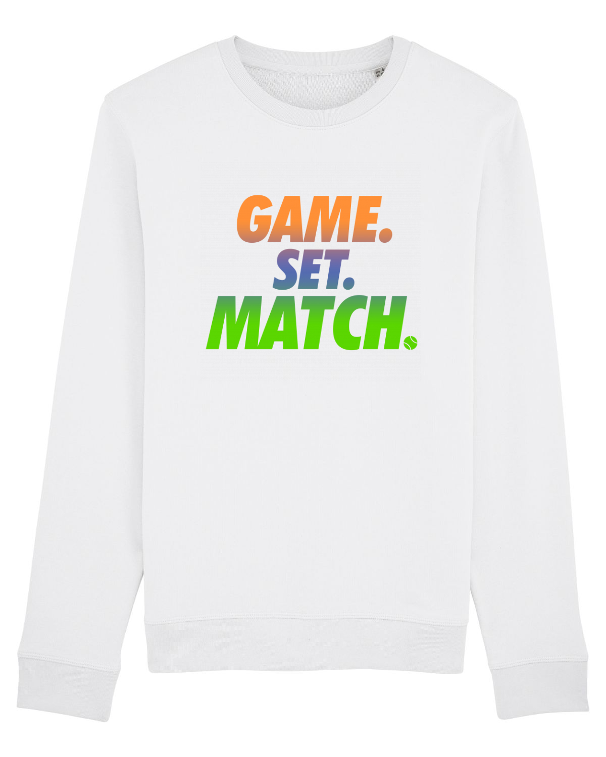 Bluză mânecă lungă Unisex Rise White