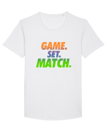 Game Set Match Tricou mânecă scurtă guler larg Bărbat Skater