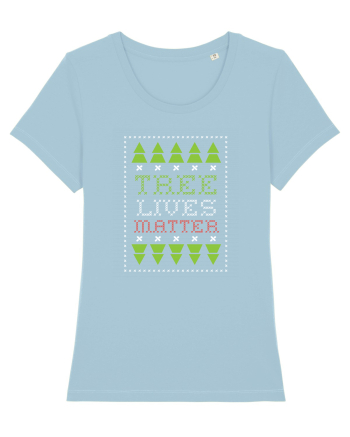 Tree lives matter Sky Blue