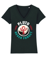 Remember Pluto Tricou mânecă scurtă guler V Damă Evoker