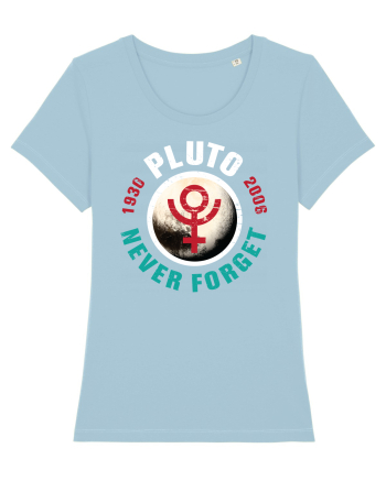 Remember Pluto Sky Blue