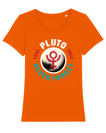 Remember Pluto Bright Orange